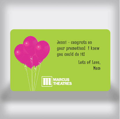 All Occasion Custom Gift Card Balloon Edition