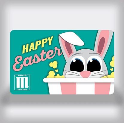 Picture of Easter Movie Gift Card - Popcorn Bunny Edition