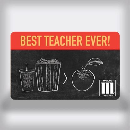 Picture of Thank You Gift Card - Best Teacher Ever! Edition