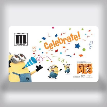 Picture of Entertainment Movie Gift Card - Despicable Me 3 Celebrate Edition