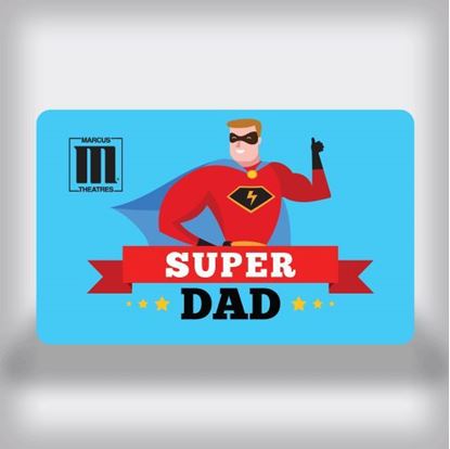 Picture of Father's Day Movie Gift Card - SuperDad Edition