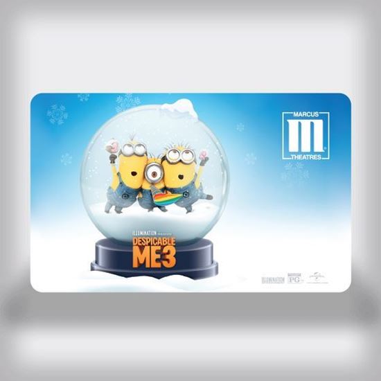 Picture of Holiday Movie Gift Card - Despicable Me 3 Snow Globe Edition