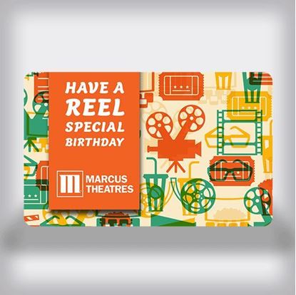 Picture of Birthday Movie Gift Card - Have a Reel Special Birthday Edition