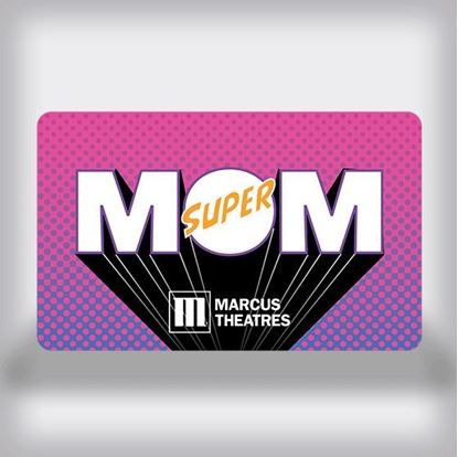 Picture of Mother's Day Movie Gift Card - Super Mom Pink & Blue Edition