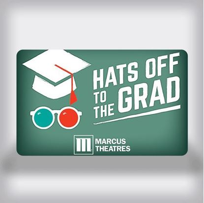Picture of Graduation Movie Gift Card - Hats Off to the Grad Edition