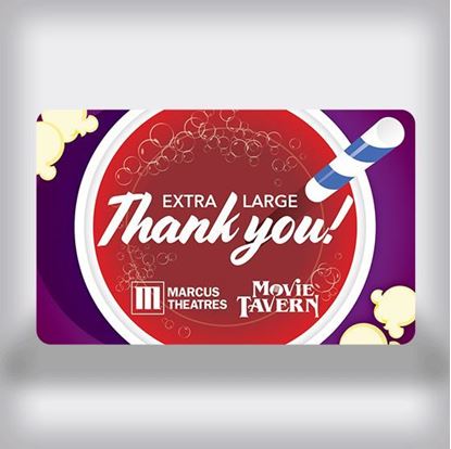 Picture of Thank You Movie Gift Card - Soda Cup and Straw Dual Edition
