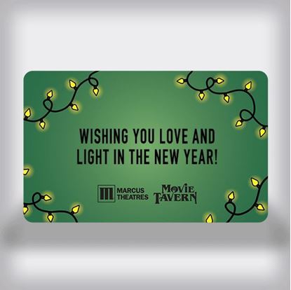 Picture of Holiday Custom Movie Gift Card - Holiday Lights Dual Edition