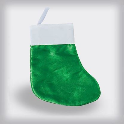 Picture of Mini Christmas Stocking - Green