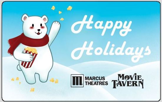 Picture of Holiday Movie Gift Card - Popcorn Bear Dual Edition 