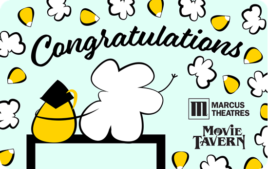 Picture of Congratulations Movie Gift Card - Popcorn Kernel Congratulations