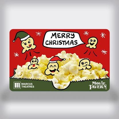 Picture of Holiday Movie Gift Card - Popcorn Guys Christmas