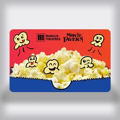Picture of Entertainment Movie Gift Card - Marcus Popcorn Guys Generic