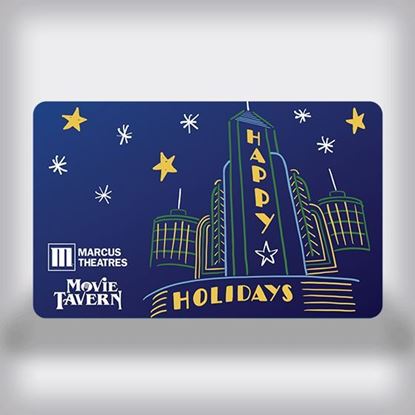 Picture of Holiday Movie Gift Card - Marquee Happy Holiday