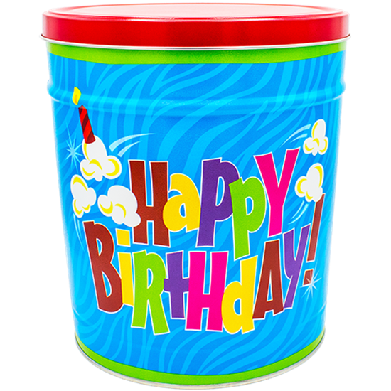 Picture of Birthday Popcorn Tin