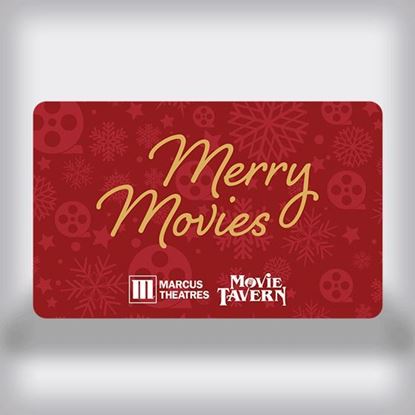 Picture of Entertainment Movie Gift Card - Merry Movies dual holiday