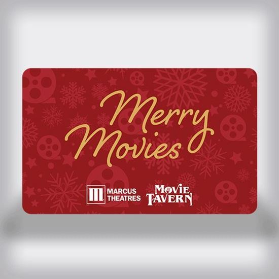 Picture of Entertainment Movie Gift Card - Merry Movies dual holiday