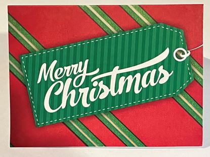 Picture of Gift Card Envelope - Merry Christmas