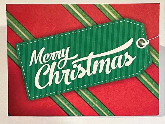 Picture of Gift Card Envelope - Merry Christmas