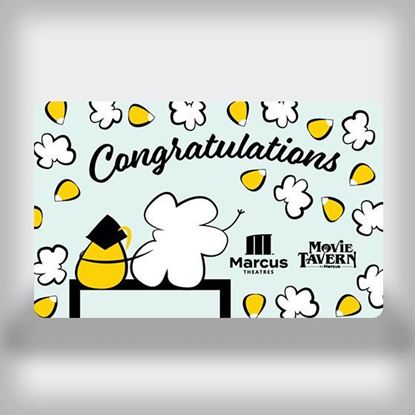 Picture of Congratulations Movie Gift Card - Popcorn Kernel Congratulations