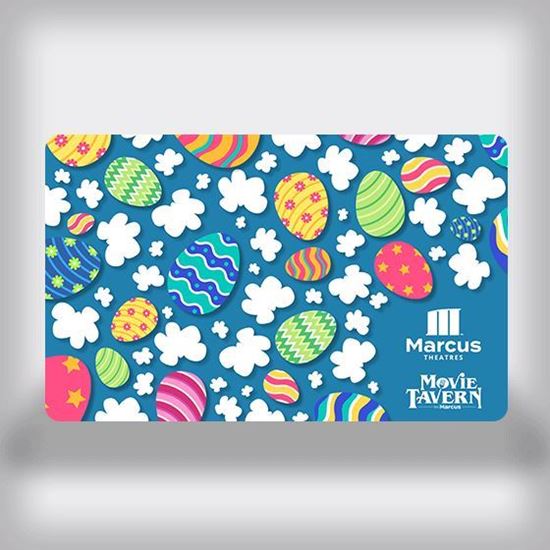 Picture of Easter Movie Gift Card - Eggs and Popcorn