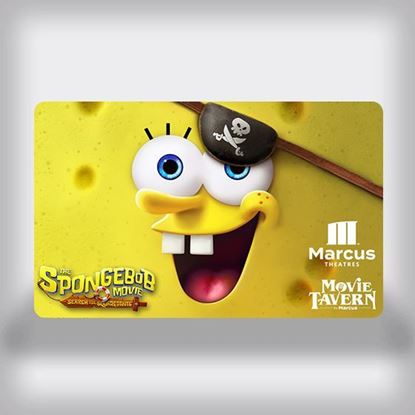 Picture of Entertainment Movie Gift Card - SpongeBob Movie Edition