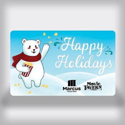 Picture of Holiday Movie Gift Card - Popcorn Bear Dual Edition 