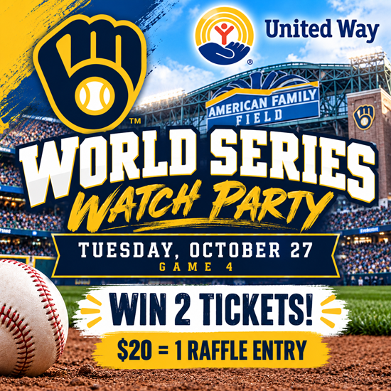 Picture of United Way Raffle – Brewers World Series Game 4 (1 Entry – $20)